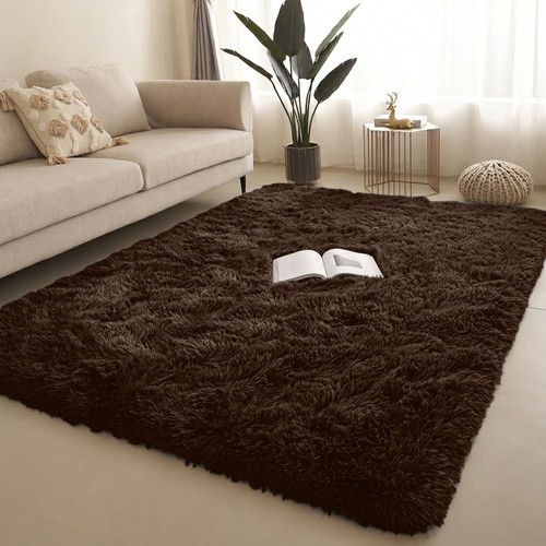 Large shaggy fluffy rugs - large,