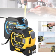 3 in 1 Digital Measure Tape Laser Distance Meter Measuring Tool Range Finder 