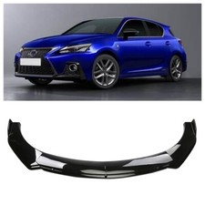 Front Bumper Lip Splitter Spoiler Kit For Lexus CT200h ES350 IS350 RC350 F Sport