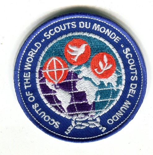 Scouts world patch boy - te, patch,