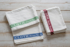 6x Linen Union Glass & Dish