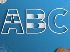  Alphabet Cookie Cutter set