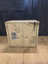 Vintage Metal Industrial Tool Cabinet