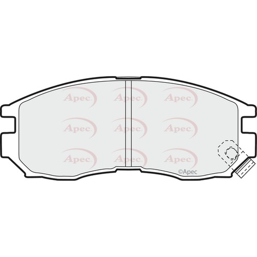 Brake pads set for - set,