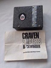 Vintage Craven Super 8 backwinder