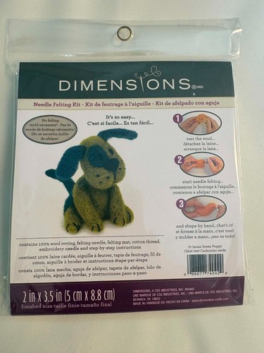 Dog needle felting kit - felting,