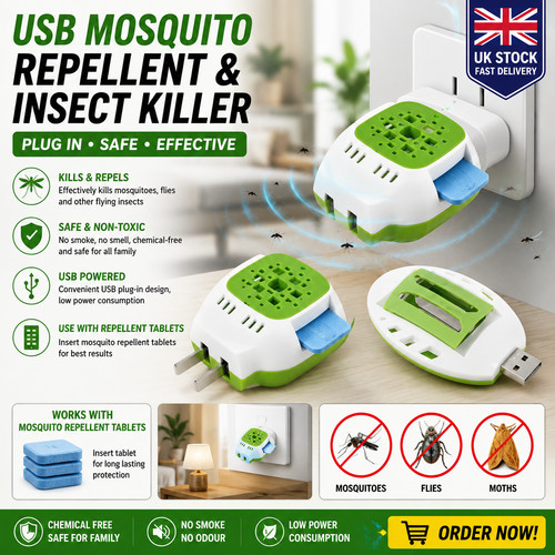 Usb mosquito repellent fly - mosquito,