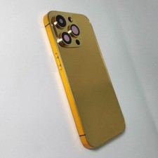 Custom design Apple iPhone 15 Pro Max Housing Case 24Kt Gold Plated 
