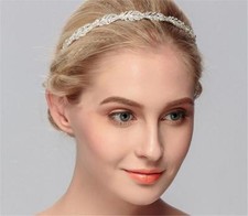 Rhinestone Alice band Crystal Wedding Dress Accessories Diamante Bridal Headband