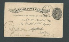 1898 Canada One Cent Black