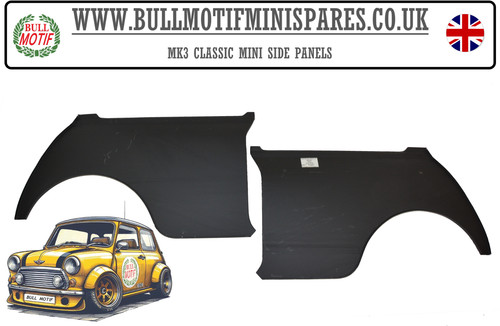 Classic mini side panels - side,