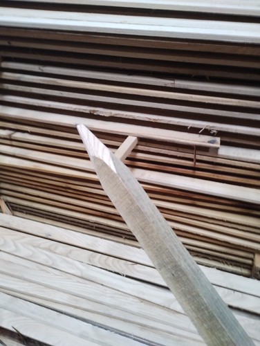 Hardwood stakes tree - hardwood, stakes,