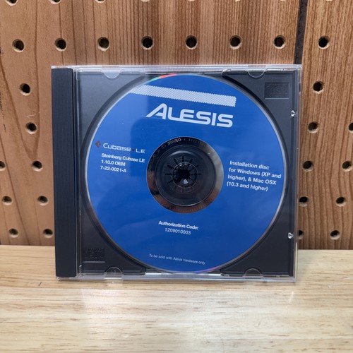 Alesis cubase installation - alesis,