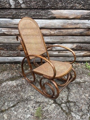 Vintage bentwood rattan - bentwood,