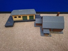 Vintage OO Gauge Railway Buildings POLA western Germany For Repair