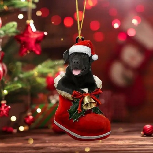 Dog christmas ornaments - christmas,
