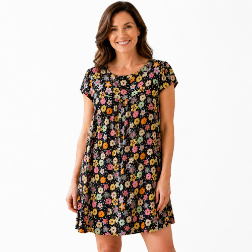Cherokee tesco black floral - cherokee,