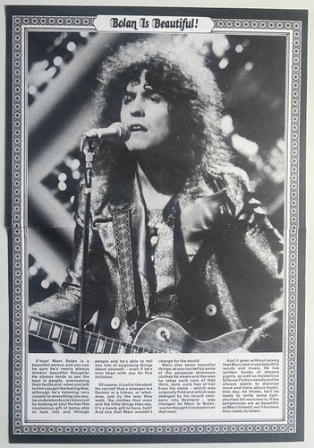 Marc bolan 1970s 2 page - 1970s, 2-page
