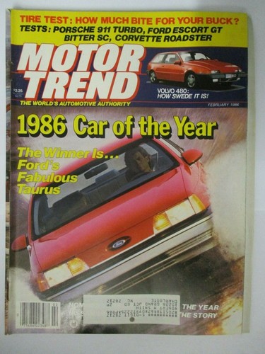 Motor trend magazine - magazine, feb