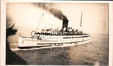 Isle Of Man Steam Packet Co Ferry SS Ben My Chree 1927-65 Postcard Sized photo