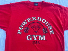 VTG Powerhouse Gym T Shirt USA