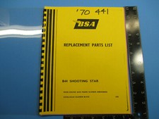 1970 BSA Model B44  Shooting