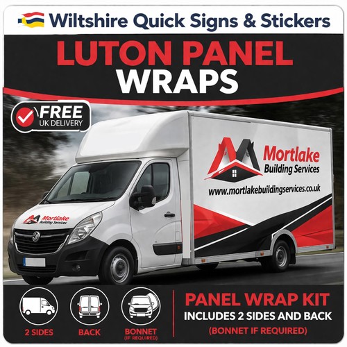 Luton box van - box,