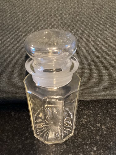 Vintage pressed glass pickle - vintage,