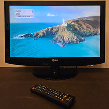 LG 22LH2000 22" TV with Built-in Freeview, 1x HDMI, 2x SCART, Remote Control VGC