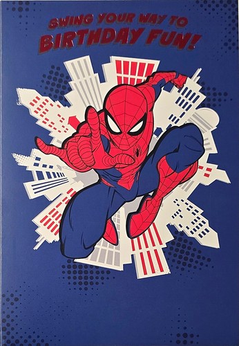 Happy birthday card marvel - happy,