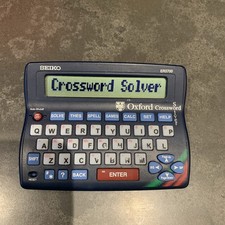 Seiko Oxford ER3700 Oxford Crossword Solver Thesaurus Spellchecker Calculator