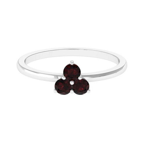 Carat red garnet round - 0.45,