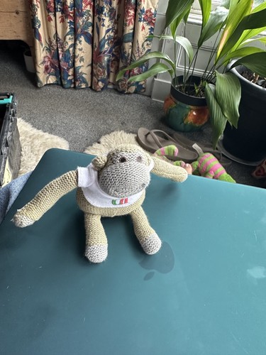 Vintage tips knitted monkey - vintage,