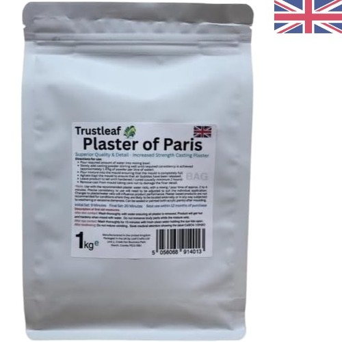 1kg fine casting plaster - fine, of