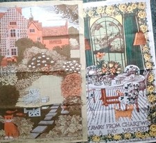 VINTAGE IRISH LINEN TEA TOWELS