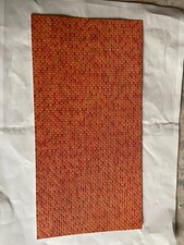 Faller Red Brick Wall Card 250x125mm N Gauge 552/8. new catalogue number 222568?