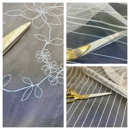 New extra wide voile - voile, organza