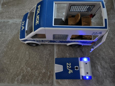 Playmobil Police Van - Siren & Lights Work - SPARES or REPAIR