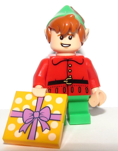 Lego elf elve minifigure - elf, &