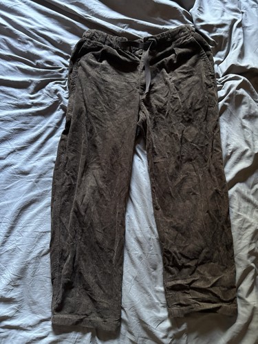 Uniqlo pleated wide corduroy - u,