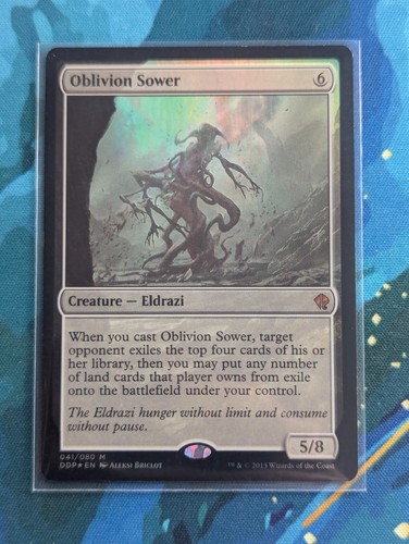 Mtg oblivion sower foil - mtg,