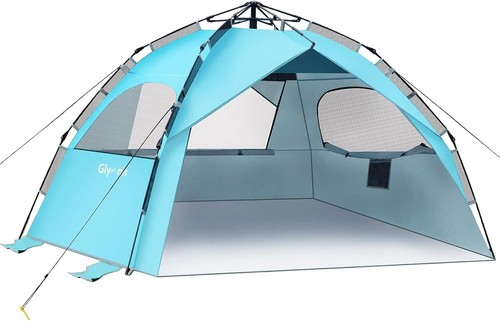 Pop beach tent - beach, person