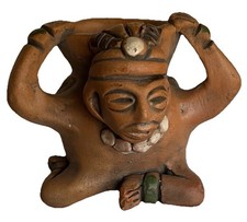 Aztec Mayan 3” Terracotta