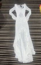 White Fox Dress Xs