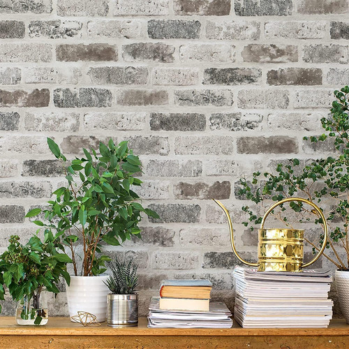 Brick effect sticky - sticky, back