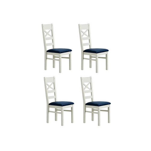 Set painted solid oak - set, of