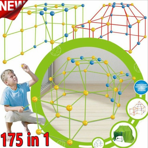 175pcs kids construction fort - kids,