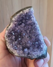 Amethyst Geode Cut Base Druze