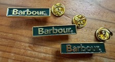 BARBOUR SET OF 3 BADGES /