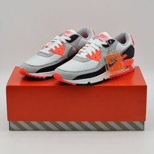 CT1685-100 Nike Air Max 90 III Infrared Radian Red White Black Cool Gray (Men's)